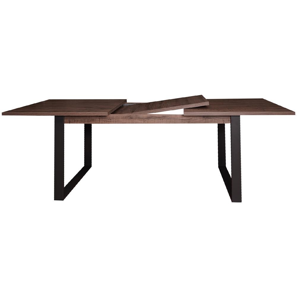 DMORA - Tavolo Per Sala Da Pranzo Allungabile Moderno, Consolle Da  Soggiorno Industrial, Made In Italy, Cm 180/240x91xh76, Colore Rovere -  ePRICE