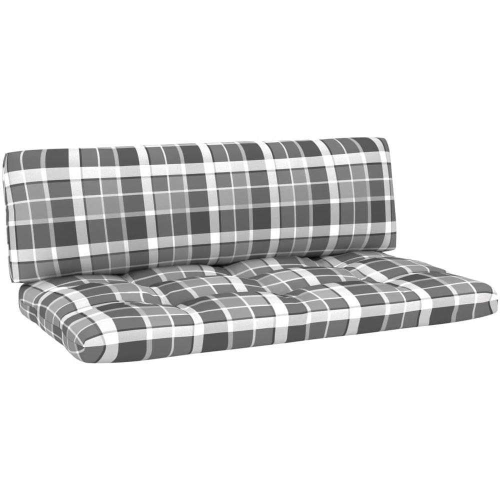 Divano Centrale Giardino su Pallet Grigio Legno Pino Impregnato - Foto 2