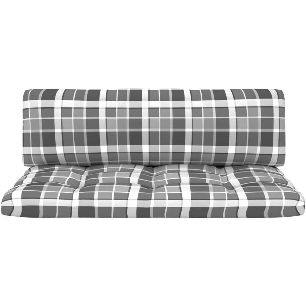 Divano Centrale Giardino su Pallet Grigio Legno Pino Impregnato - Foto 3