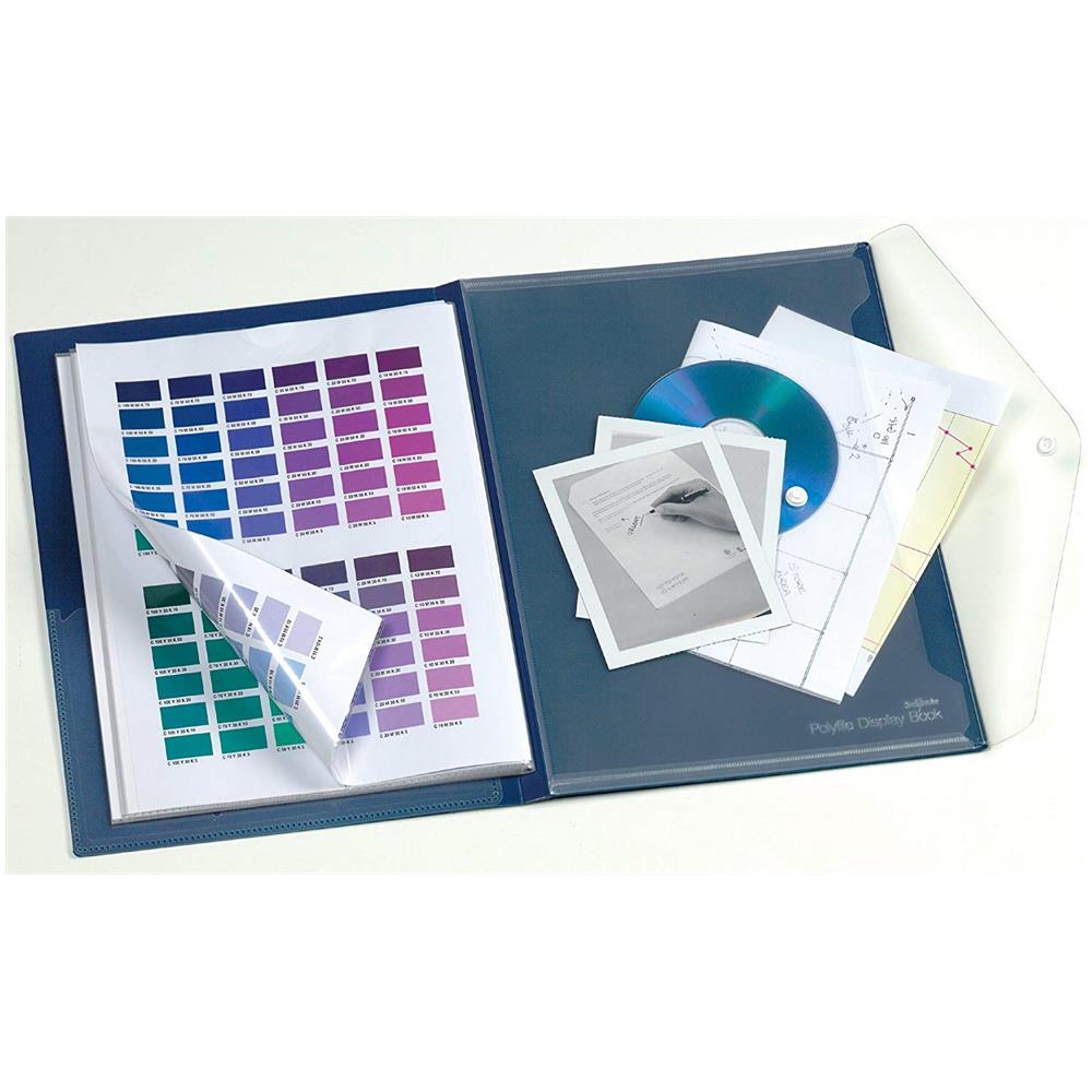 Polyfile Display Book, Blue, Blu - Foto 2