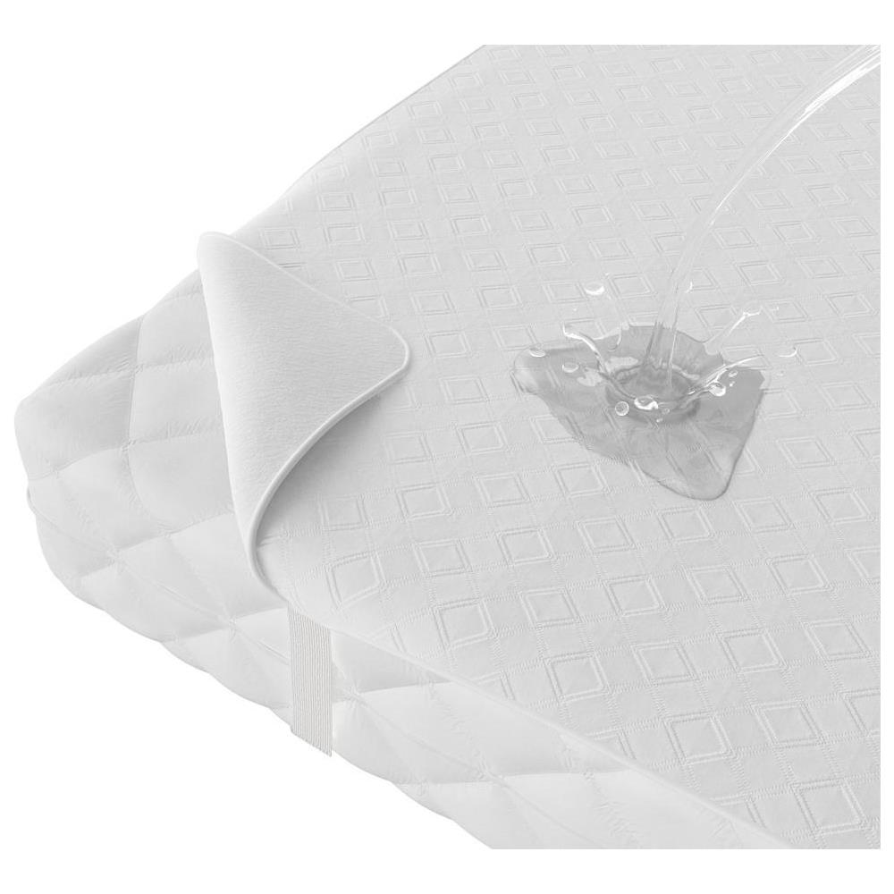 COPRIMATERASSO IMPERMEABILE IN LYOCELL 130 X 190 CM PAN TAGLIATO A Destra - Foto 5