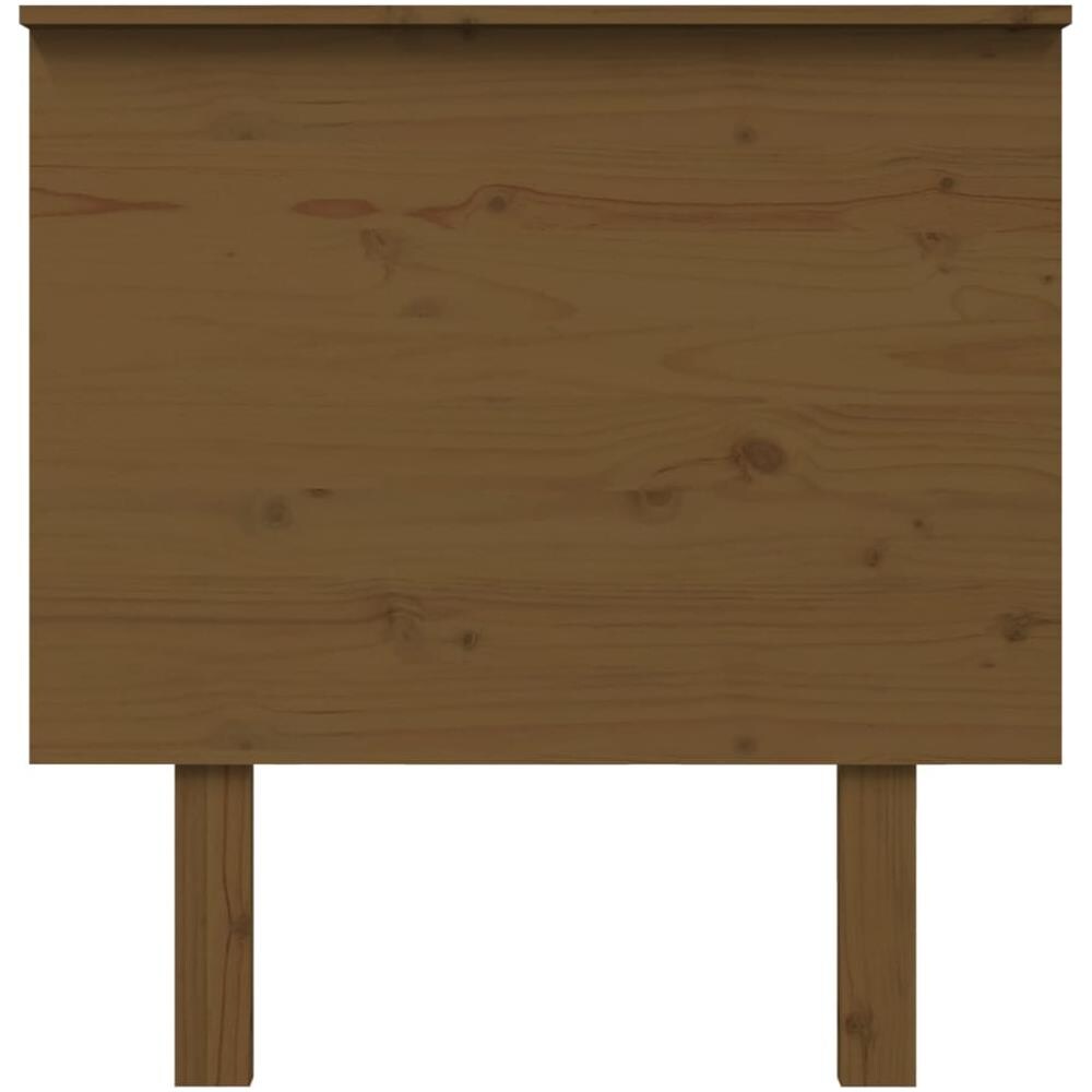 Testiera Per Letto Miele 79x6x82,5 Cm In Legno Massello Di Pino - Foto 3
