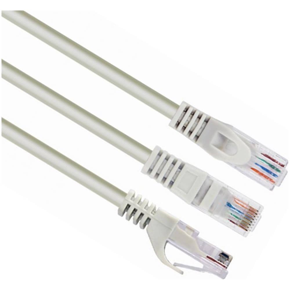 PP6U-0.25M Cavo di Rete RJ-45 Maschio 0,25 m Cat6 U/UTP (UTP) - Bianco - Foto 2