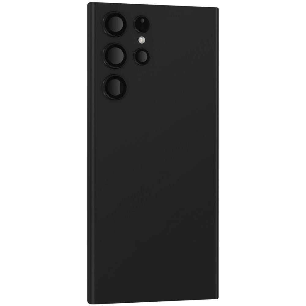 Copribatteria Per Samsung Galaxy S22 Ultra Compatibile Con Lente Protettiva Nero - Foto 10
