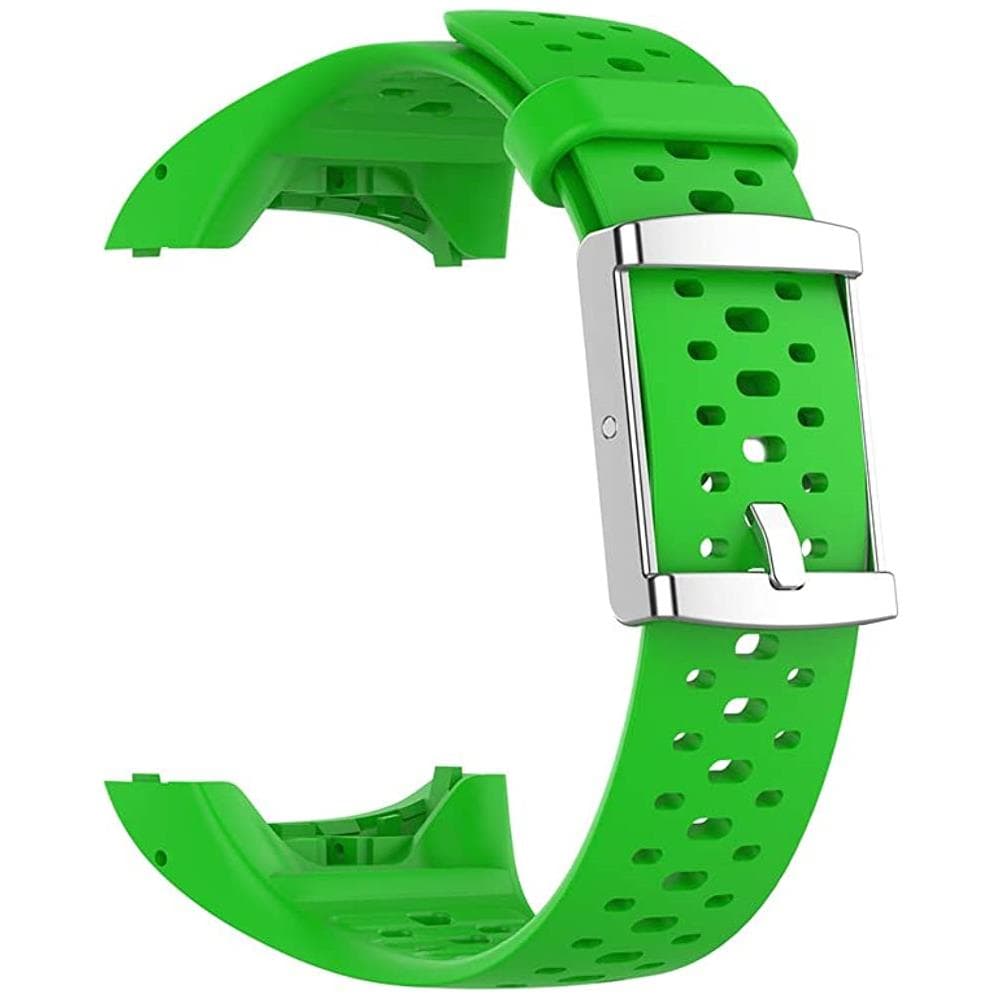 Bracciale Orologio Per Polar M400 / M430 Silicone Verde - Foto 2