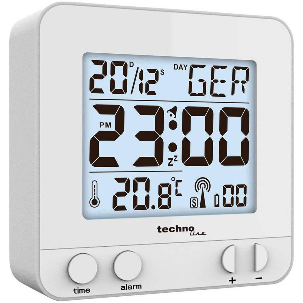 Sveglia Technoline Wt 235 Sveglia Digitale Silver - Foto 1