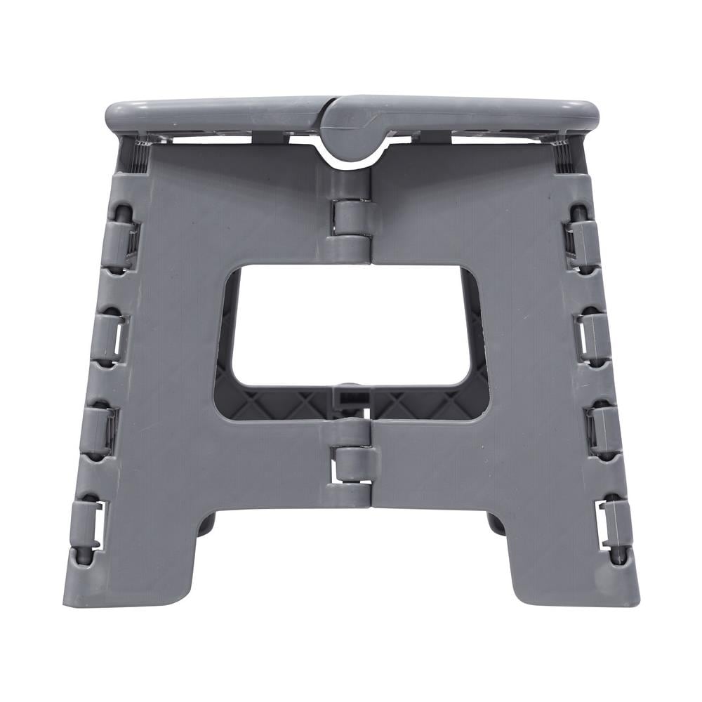 Tb-022-g Sgabello Pieghevole Multiuso, 22 Cm Di Altezza, Grigio - Foto 2