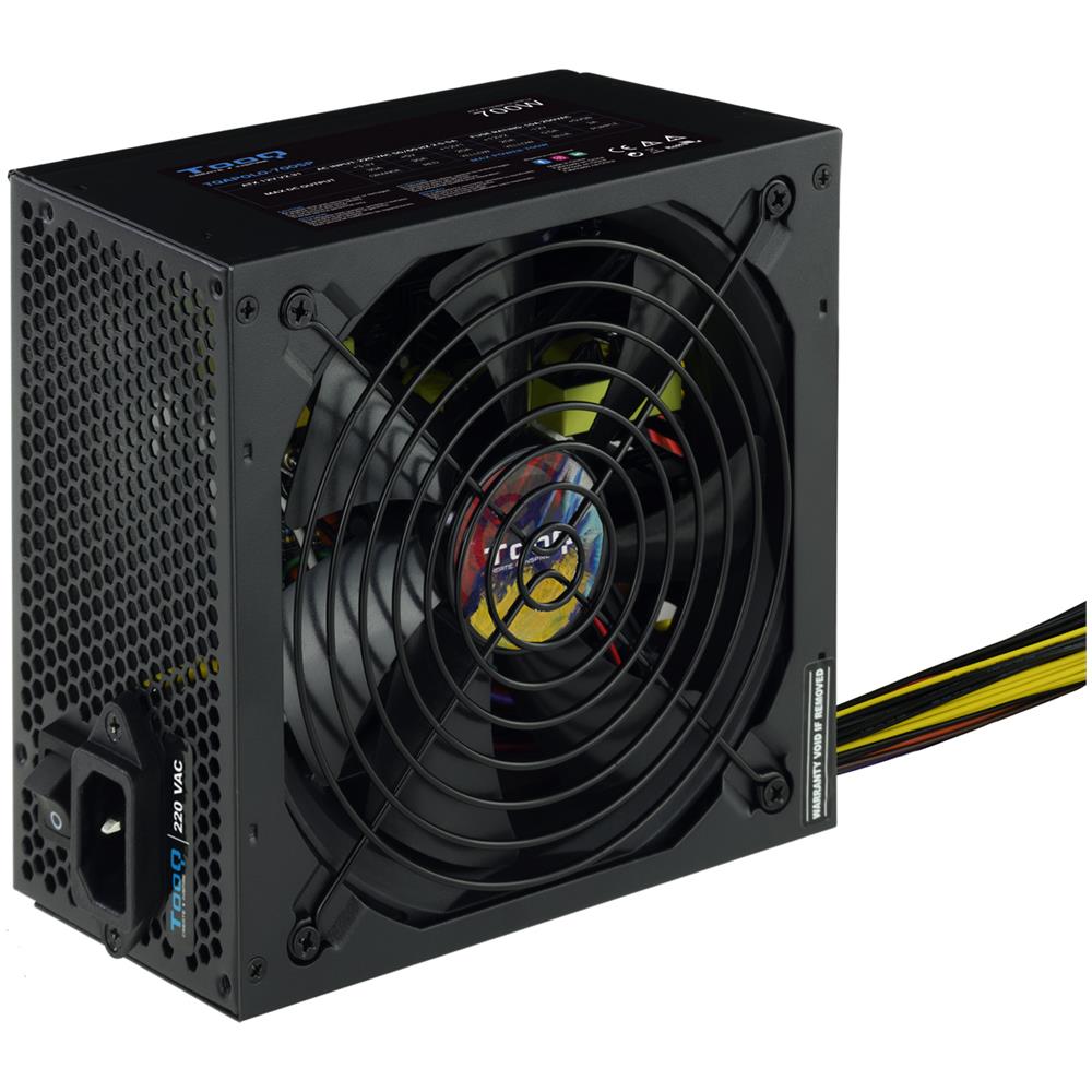 TQAPOLO-700SP alimentatore per computer 700 W 20+4 pin ATX ATX Nero - Foto 1