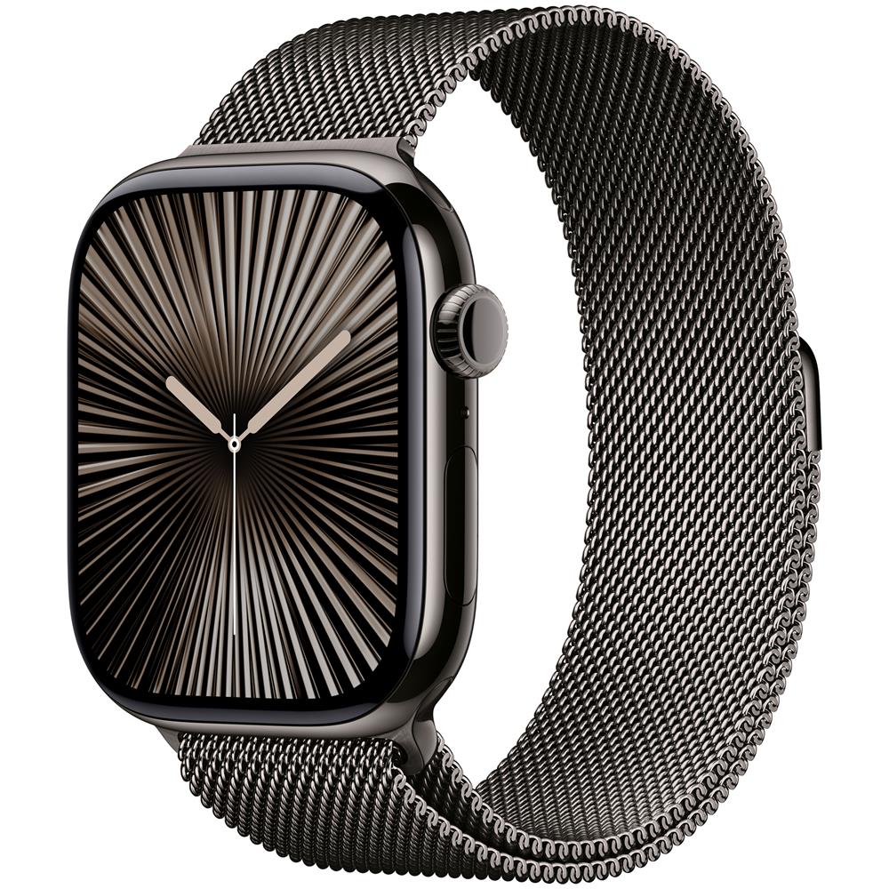 Watch Series 10 OLED 46 mm Digitale 416 x 496 Pixel Touch screen 4G Grigio Wi-Fi GPS (satellitare) - Foto 1