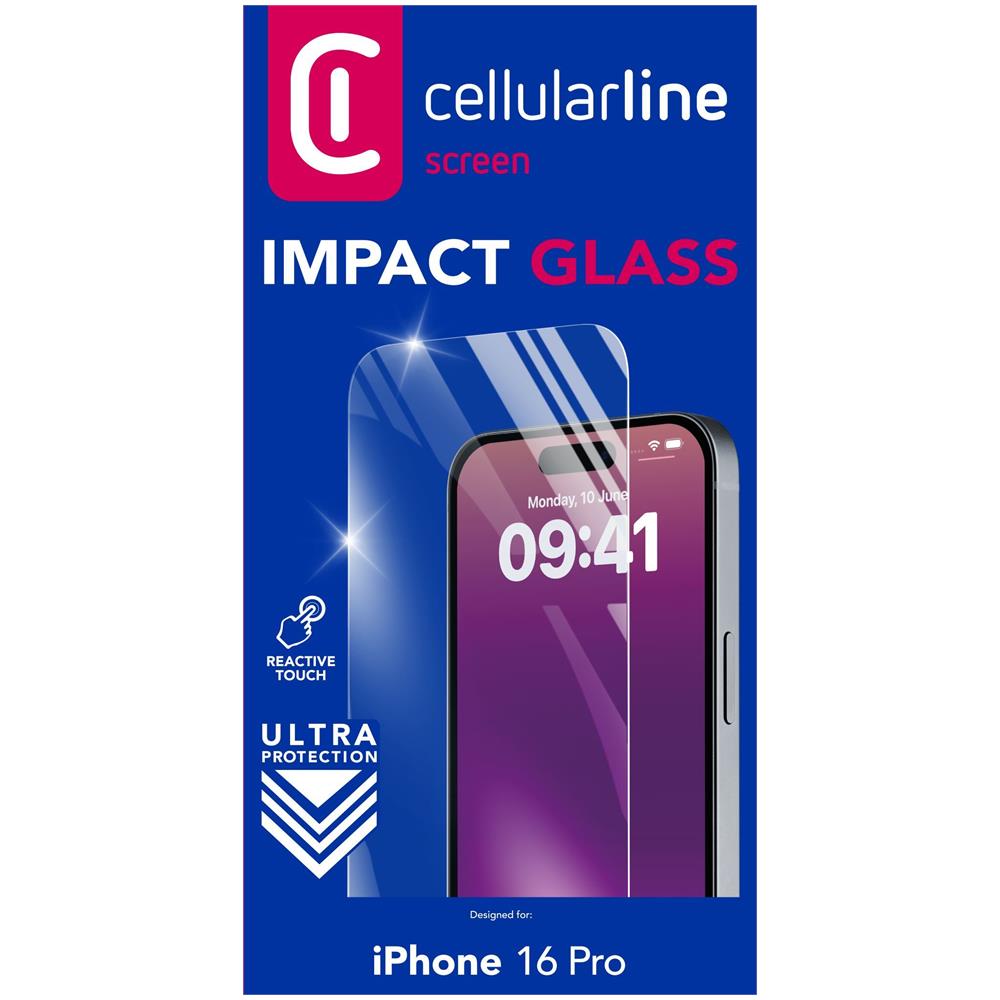 Impact Glass - iPhone 16 Pro - Foto 2