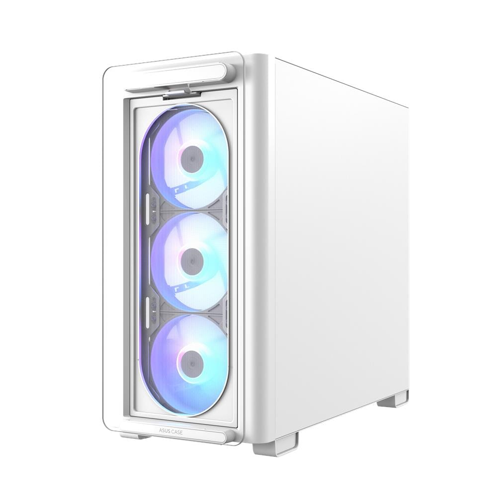 A23 Plus TG White ARGB Mini Tower No-Power Vetro Temperato minITX /mATX - Foto 10