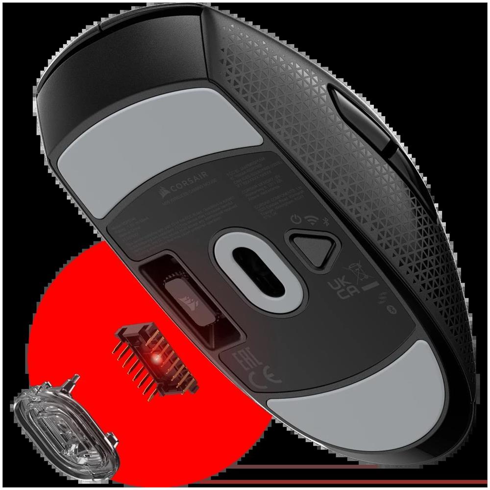 M55 mouse Gaming Mano destra RF Wireless + Bluetooth + USB Type-A Ottico 24000 DPI - Foto 5