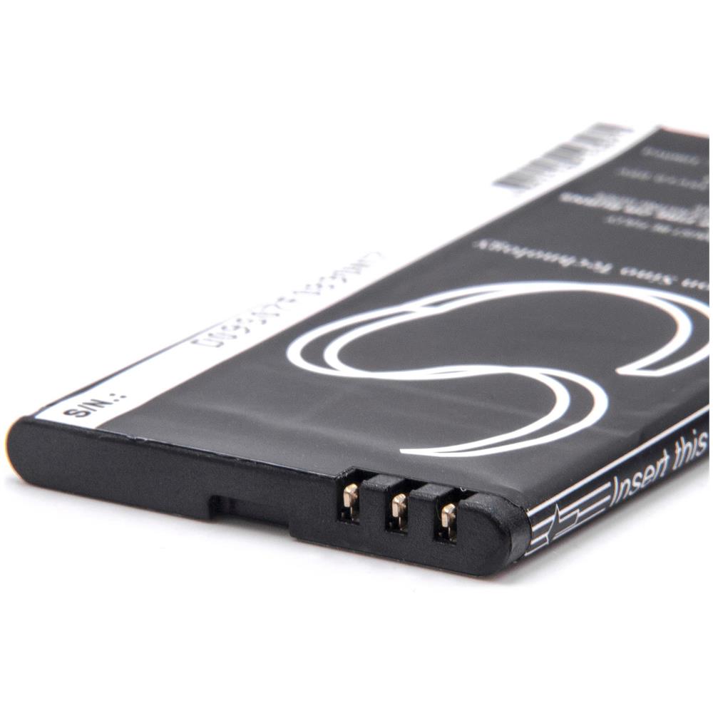 Li-polymer Batteria 1900mah (3.85v) Per Cellulari E Smartphone Come Microsoft Bl-t5a, Bv-t5a - Foto 2