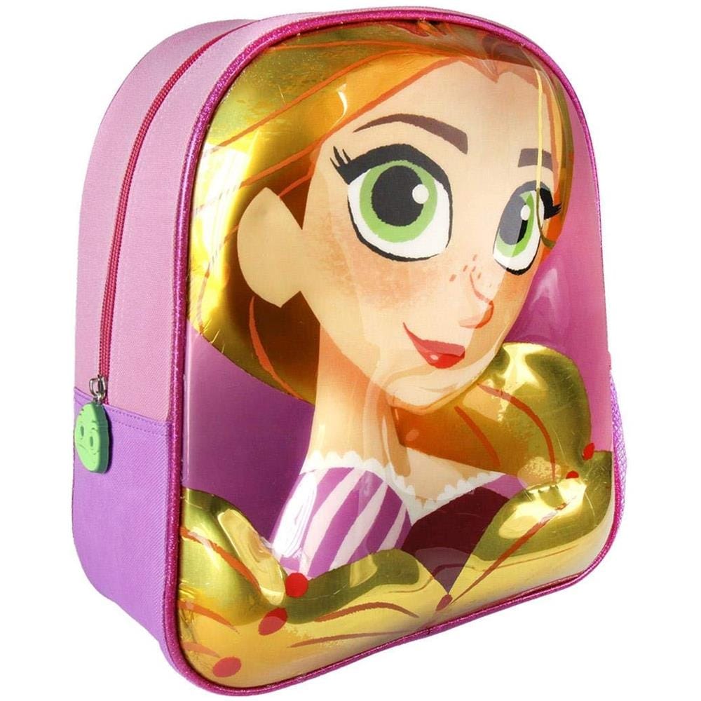 Zaino Asilo Scuola 3d Rapunzel - Foto 1