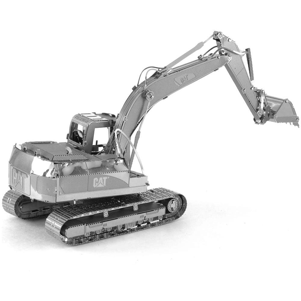 Fascinations Metal Earth Cat Excavator Puzzle Di Metallo 3d - Foto 2