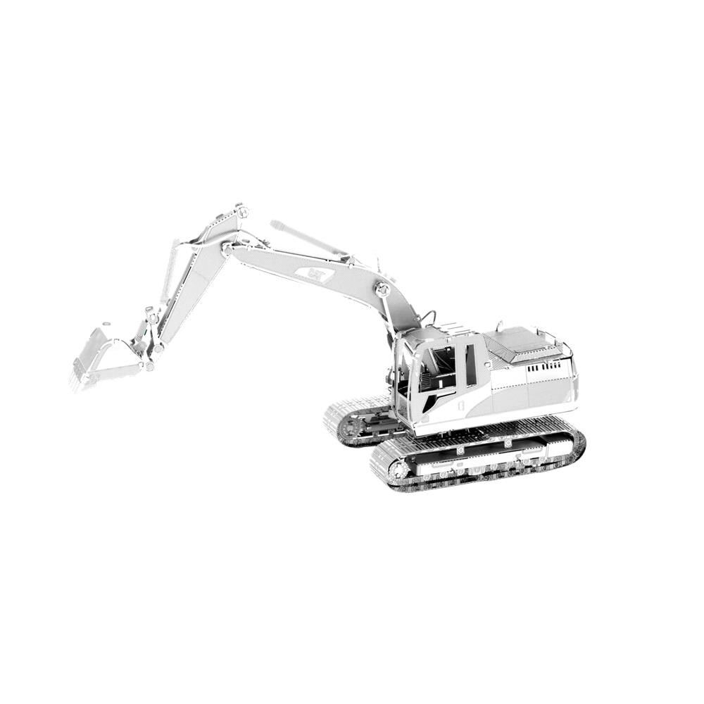 Fascinations Metal Earth Cat Excavator Puzzle Di Metallo 3d - Foto 1