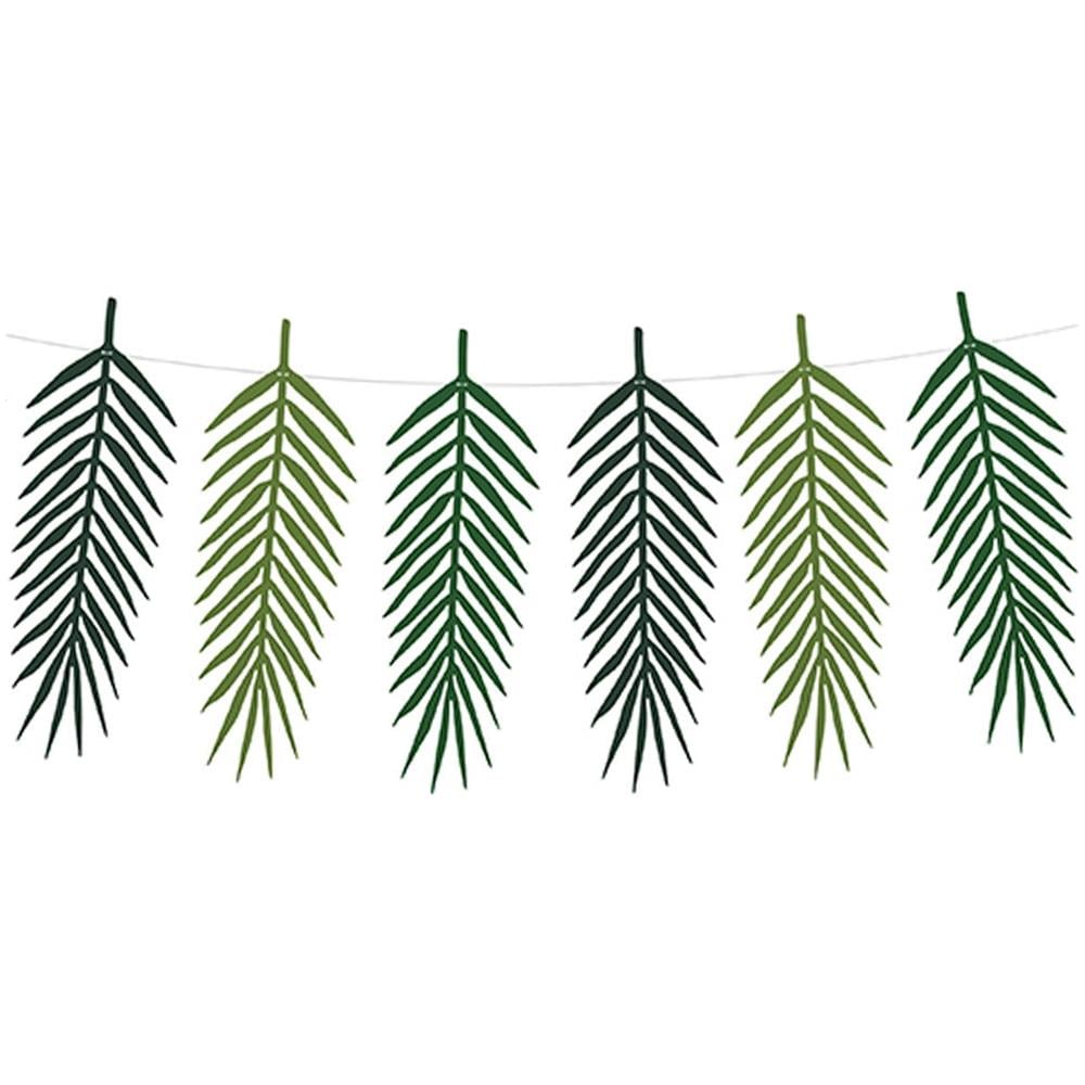 Partydeco - Kit Per Ghirlanda Con Foglie Esotiche - Foto 1