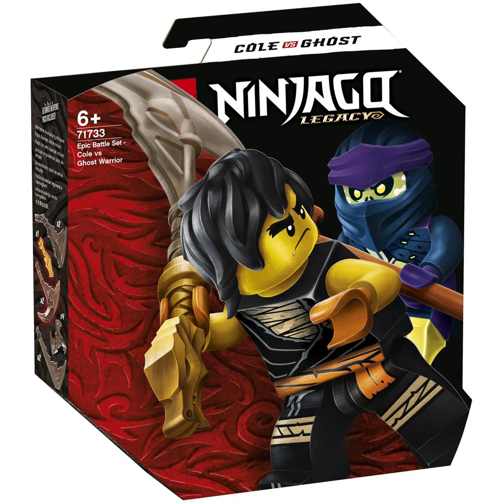 71733 NINJAGO Battaglia Epica - Cole vs Guerriero fantasma - Foto 1