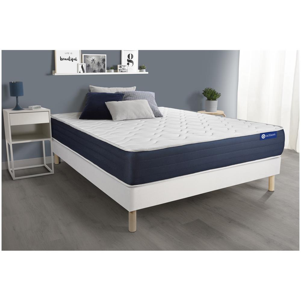 Kit Rete E Materasso Matrimoniale Actiflex Sleep 150x190cm - Spessore : 22cm - Molle Insacchettate E Memory Foam - Bilanciato - - Foto 7