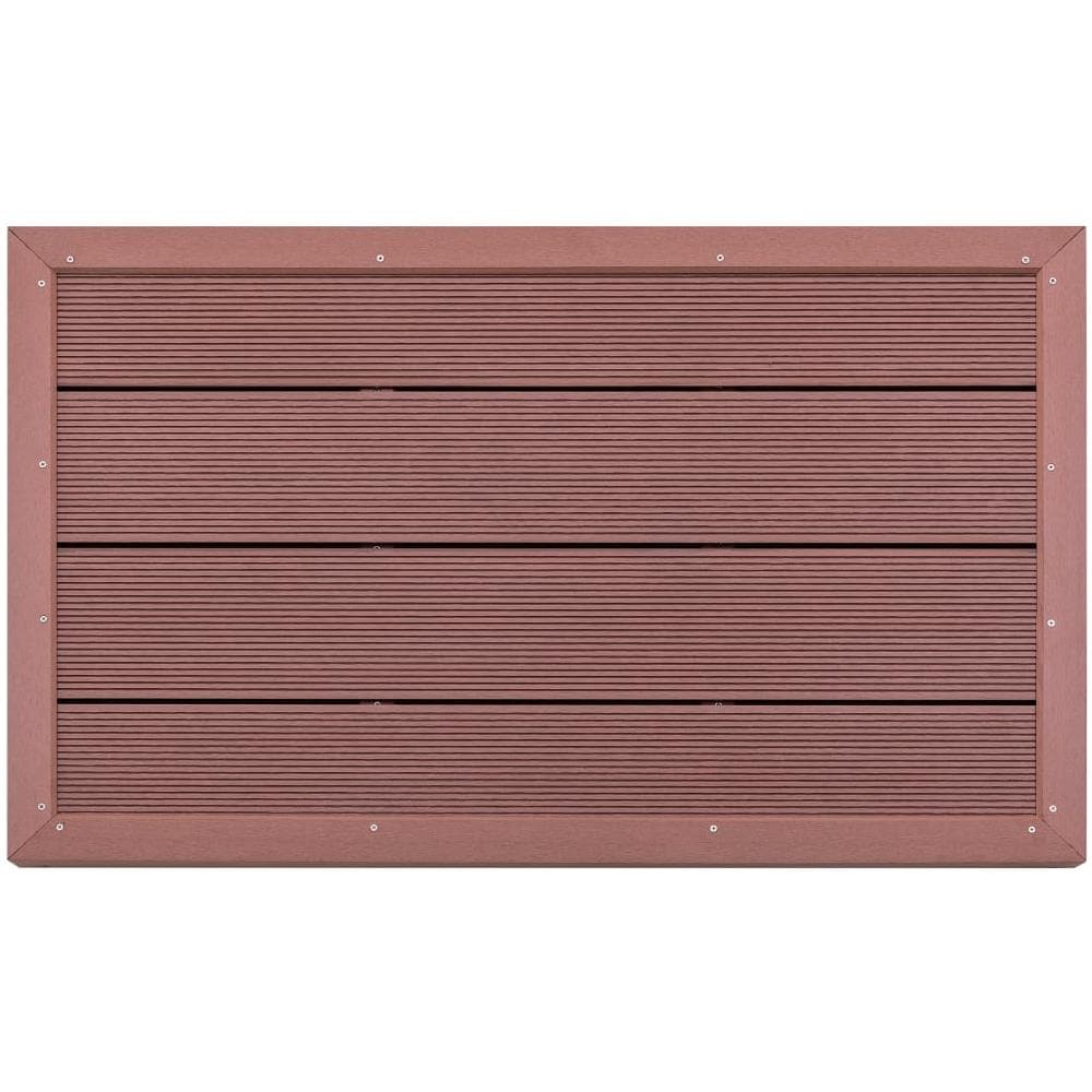 Pedana per Doccia Solare Marrone 101x63x5,5 cm in WPC - Foto 3