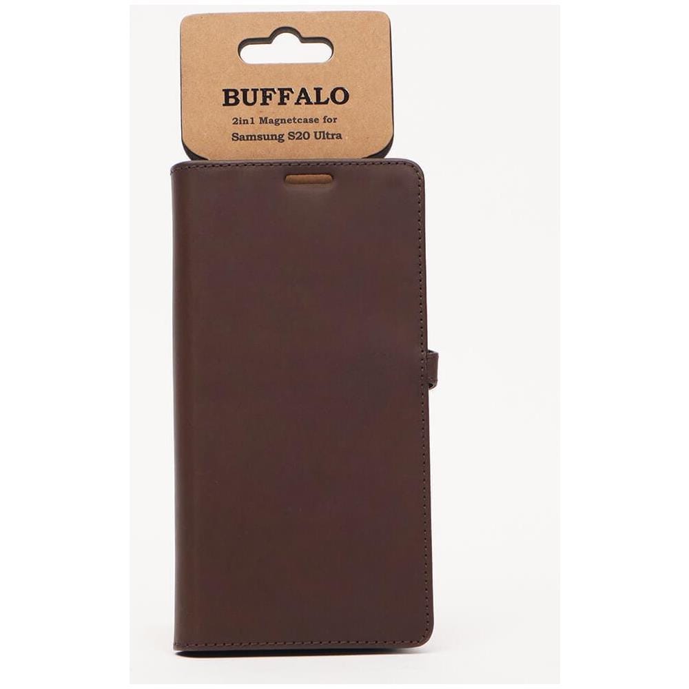 Buffalo Portafoglio Pelle Marrone 3 Tasche Samsung Galaxy S20 Ultra - Foto 1