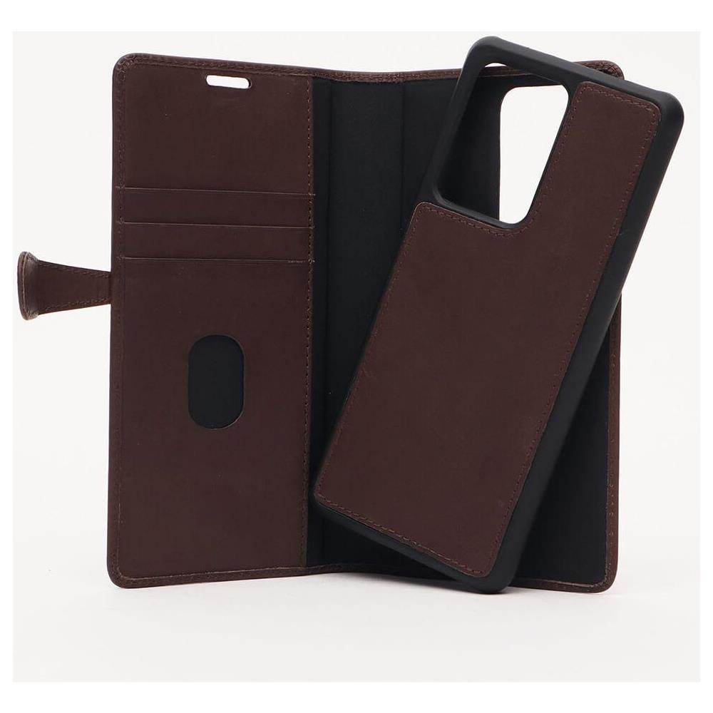 Buffalo Portafoglio Pelle Marrone 3 Tasche Samsung Galaxy S20 Ultra - Foto 4