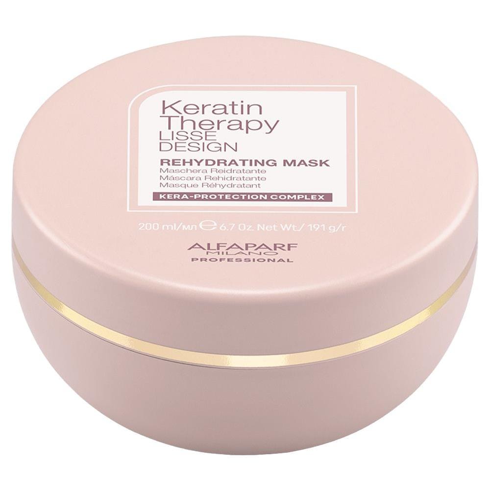 Keratin Therapy Lisse Design Rehydrating Mask 200ml - Maschera Idratante Cheratina Post Trattamento Lisciante - Foto 1
