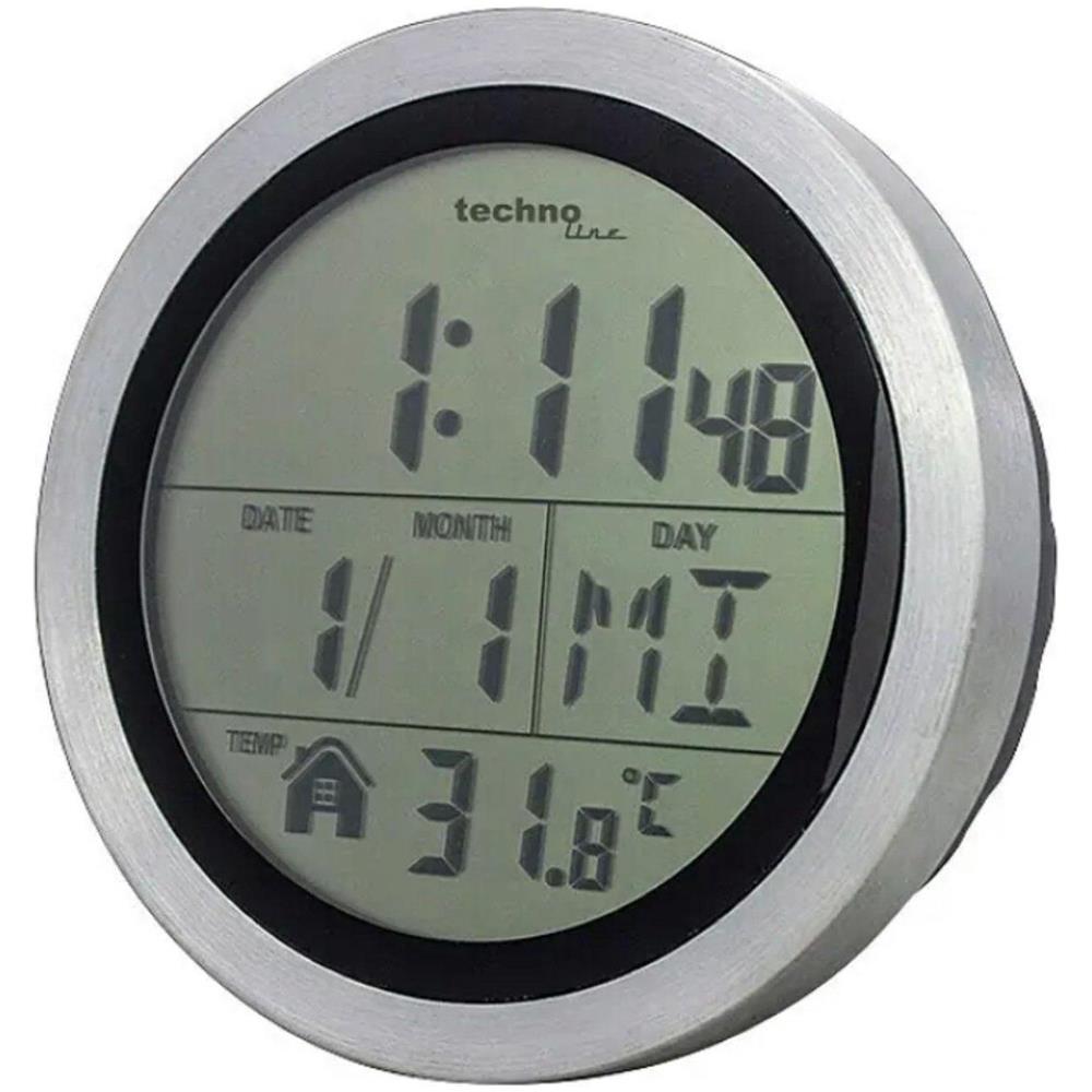 Technoline Orologio Da Bagno Digitale Radiocontrollato Wt3005 - Foto 4