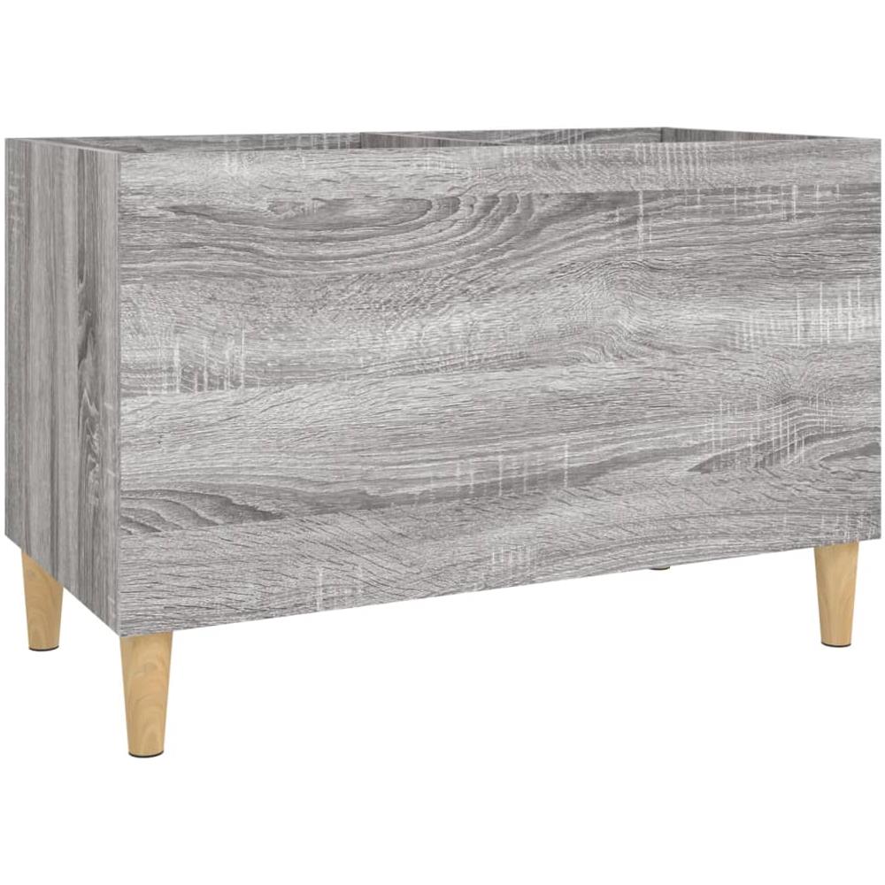 Mobile Porta Dischi Grigio Sonoma 74,5x38x48 Legno Multistrato - Foto 1