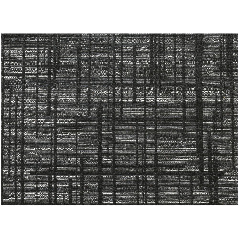 Telo Arredo Copridivano Multiuso Copritutto Misto Cotone Modello Multirighe 300x260 Carbone - Foto 2
