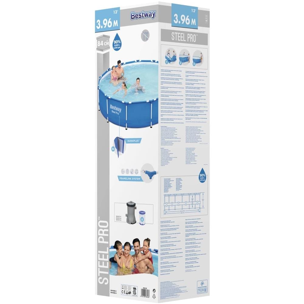 Telaio Piscina Steel Pro 396x84 Cm - Foto 4