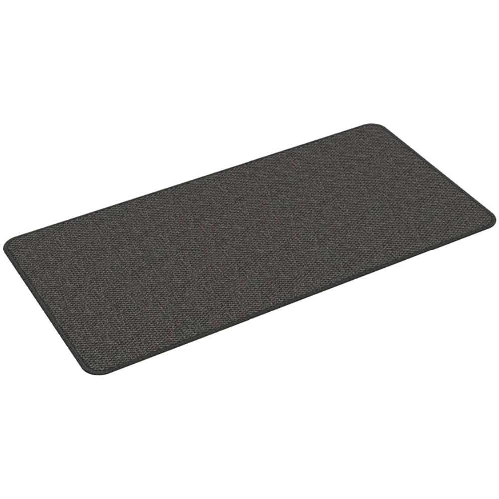 Tappeto Corsia Aspetto Sisal Antracite 50x100 Cm - Foto 2