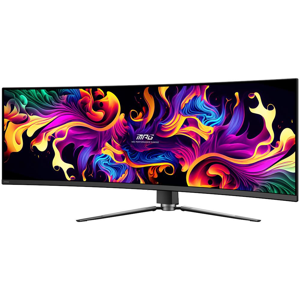 Monitor 49" LED Curvo Gaming MPG 491CQP 5120x1440 Quad HD Tempo di risposta 0,03 ms Frequenza di Aggiornamento 144Hz - Foto 1