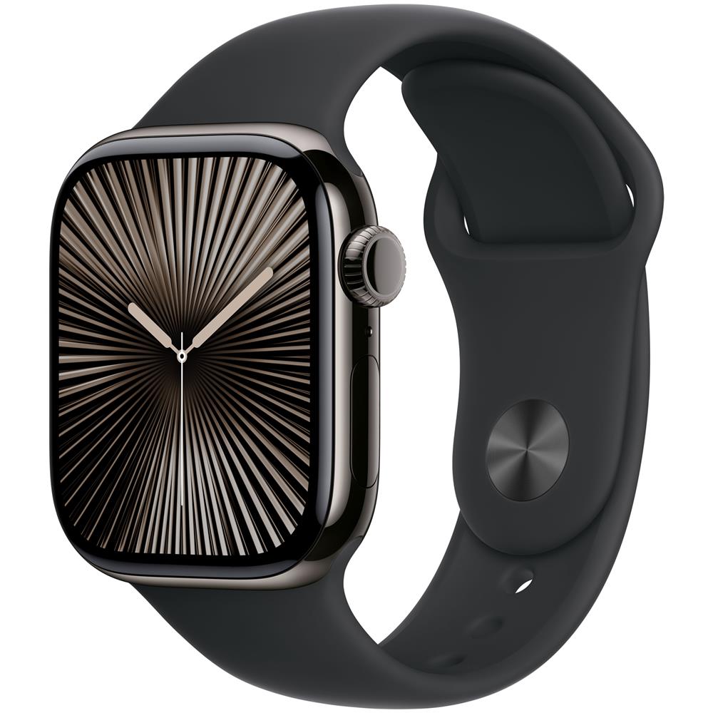 Watch Series 10 OLED 42 mm Digitale 374 x 446 Pixel Touch screen 4G Grigio Wi-Fi GPS (satellitare) - Foto 1
