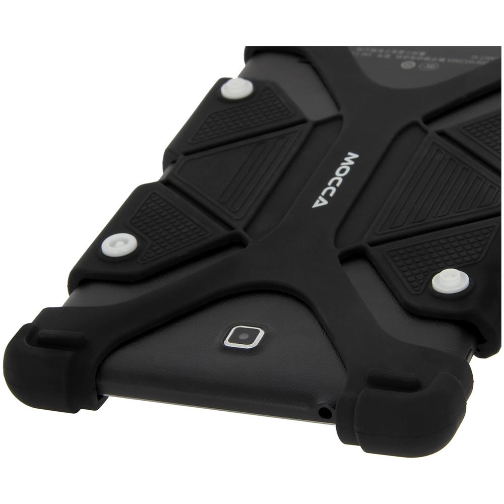 Cover Antishock Con Funzione Stand Tablet 9,7 - 12 "" - Mocca Design - Nera - Foto 10