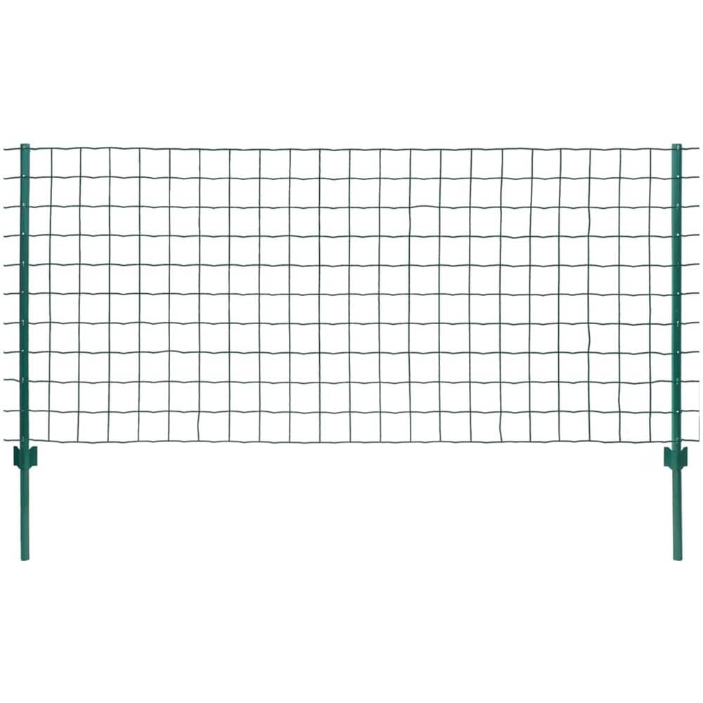 Set Recinzione Euro 20x1,5 M In Acciaio Verde - Foto 1