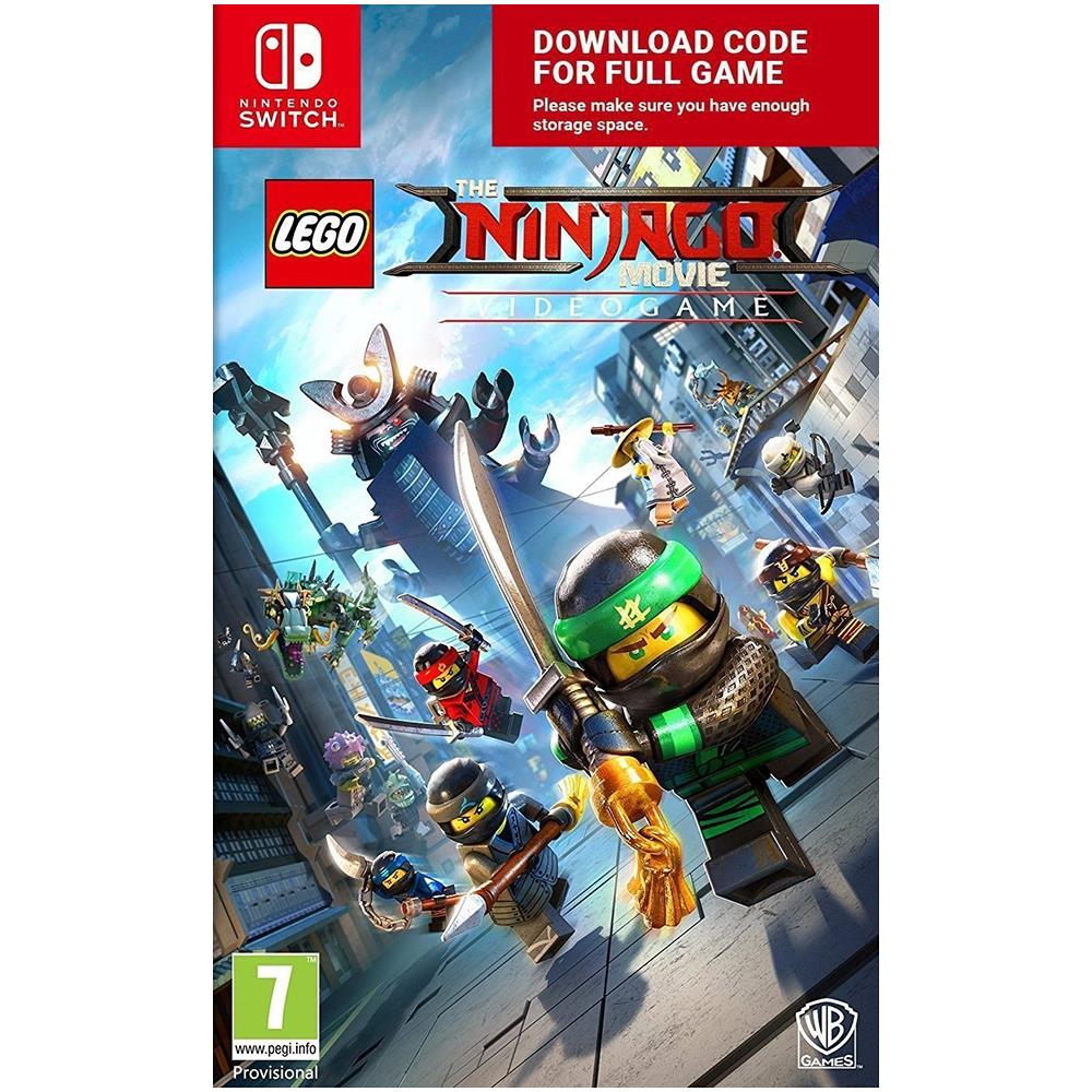 Switch Lego Ninjago The Movie Videogame (code In A Box) Eu - Foto 1