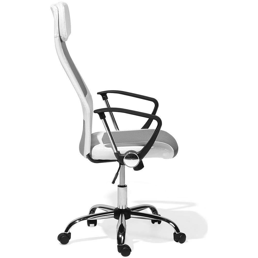 Sedia Da Ufficio Bianca Con Altezza Regolabile Pioneer - Foto 2