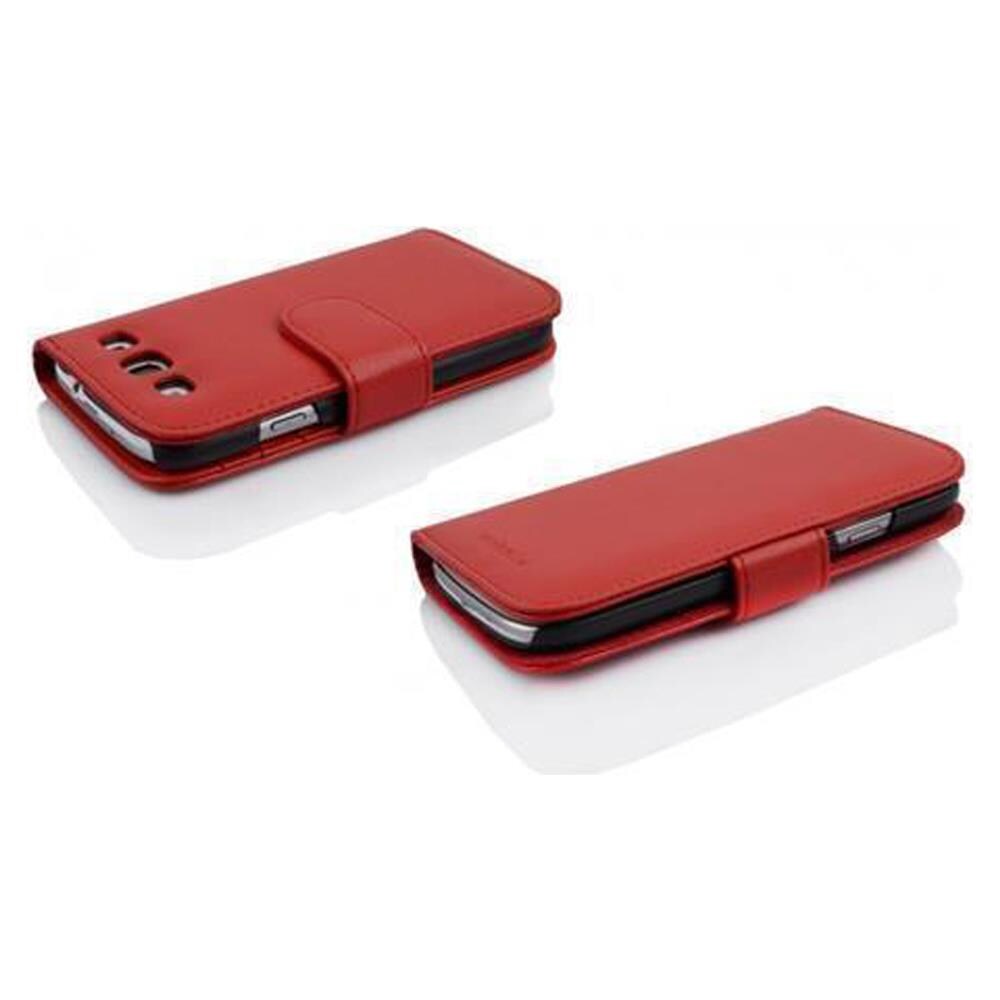 Cadorabo Custodia Compatibile Con Samsung Galaxy Win In Rosso Cremisi - Coperchio Protettivo In Ecopelle Testurizzata E Tasca Per Carte Di Credito - Foto 3