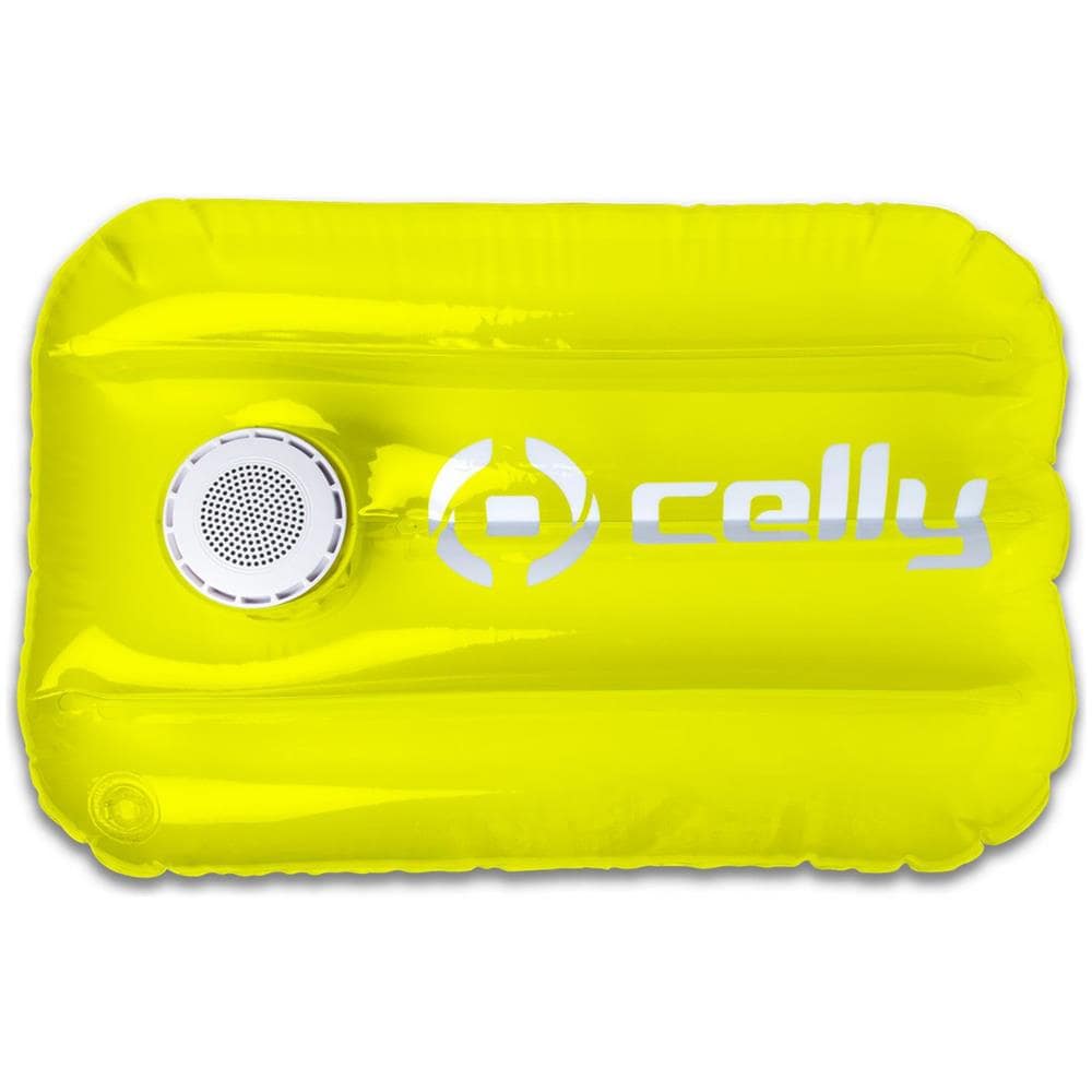 Poolpillow 3 W Altoparlante Portatile Mono Bianco, Giallo - Foto 1