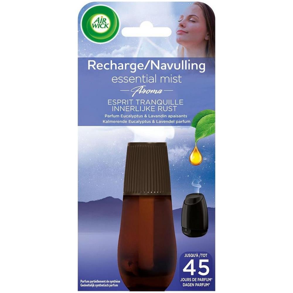 Air Wick Essential Mist Recharge Esprit Tranquille Eucalyptus Lavandin 20ml - Foto 1