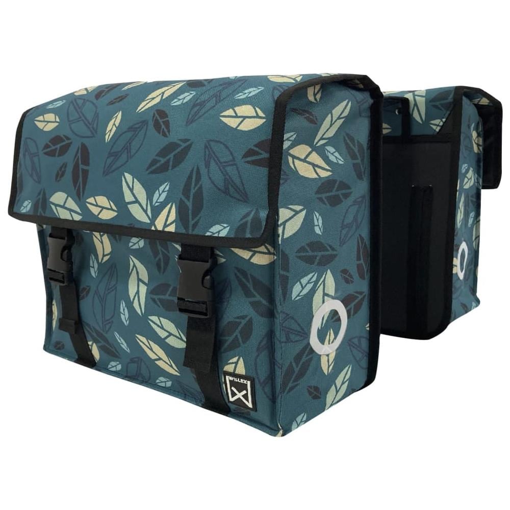 Borsa Per Bicicletta Doppia City Bush 34 L Verde E Blu - Foto 1