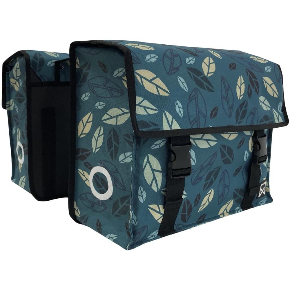 Borsa Per Bicicletta Doppia City Bush 34 L Verde E Blu - Foto 2