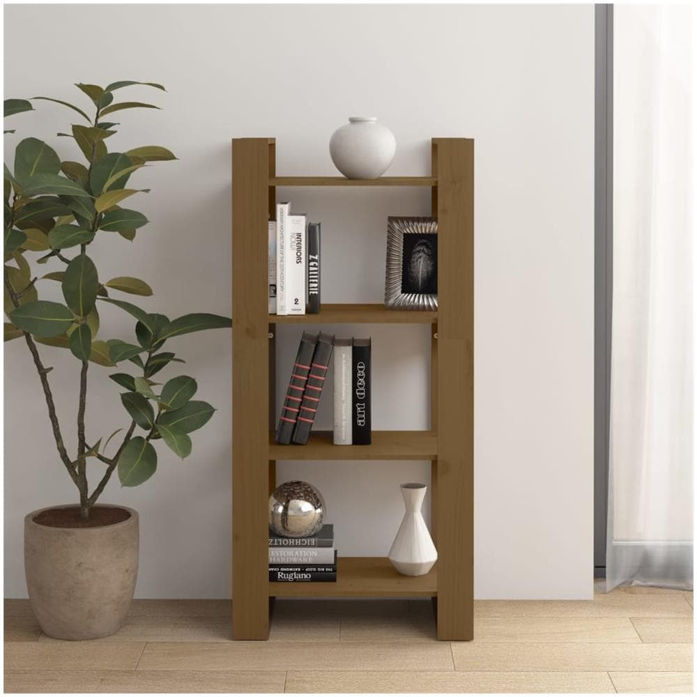 Libreria / divisorio Miele 60x35x125 Cm In Legno Massello - Foto 1