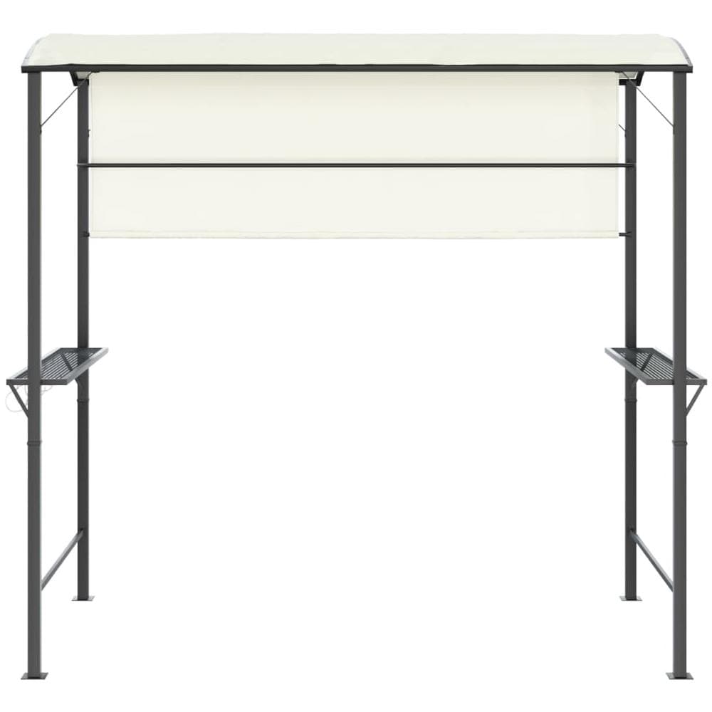 Gazebo con Tetto 220x110x200 cm Crema - Foto 3