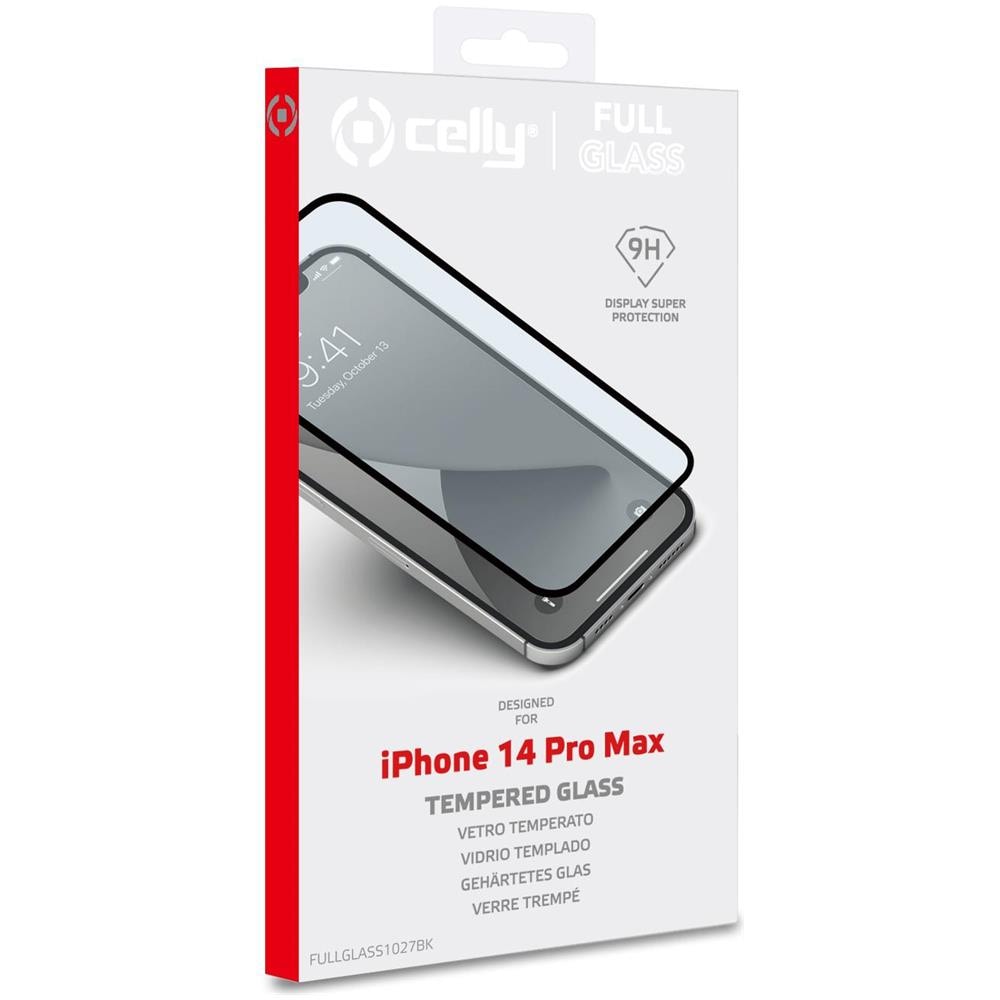 FULL GLASS IPHONE 14 PRO MAX BLACK - Foto 2