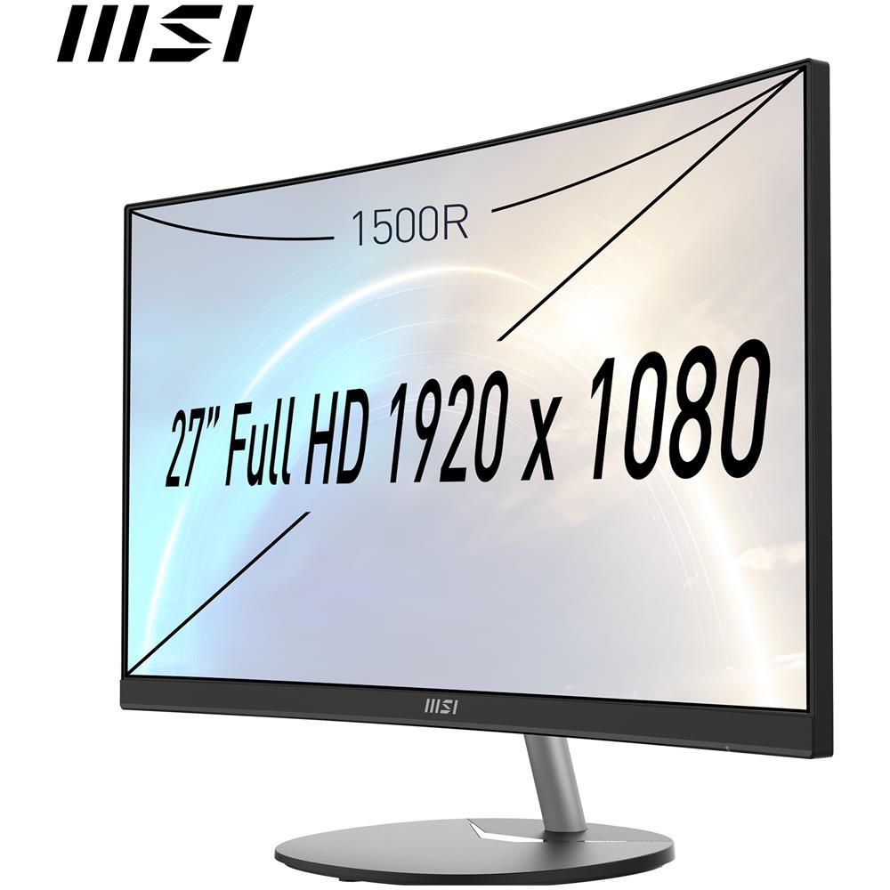 Monitor 27" LED VA Curvo PROMP271CA 1920 x 1080 Full HD Tempo di Risposta 5 ms - Foto 1
