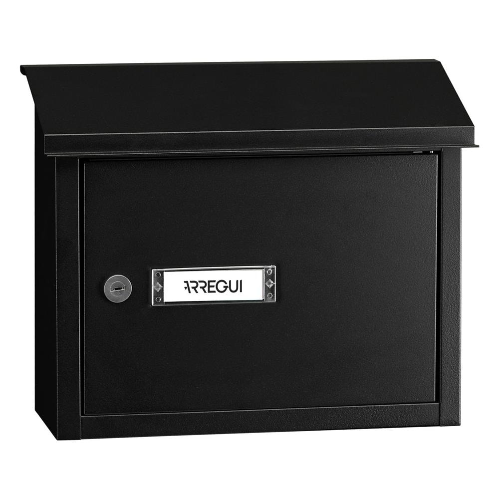 V4064 Maxi Cassetta Postale Alluminio Per Porte O Cancelli Interni, Cassetta Postale 33x4 Cm, Taglia M (a4 Posta E Rivista) Anticorrosivo - Foto 1