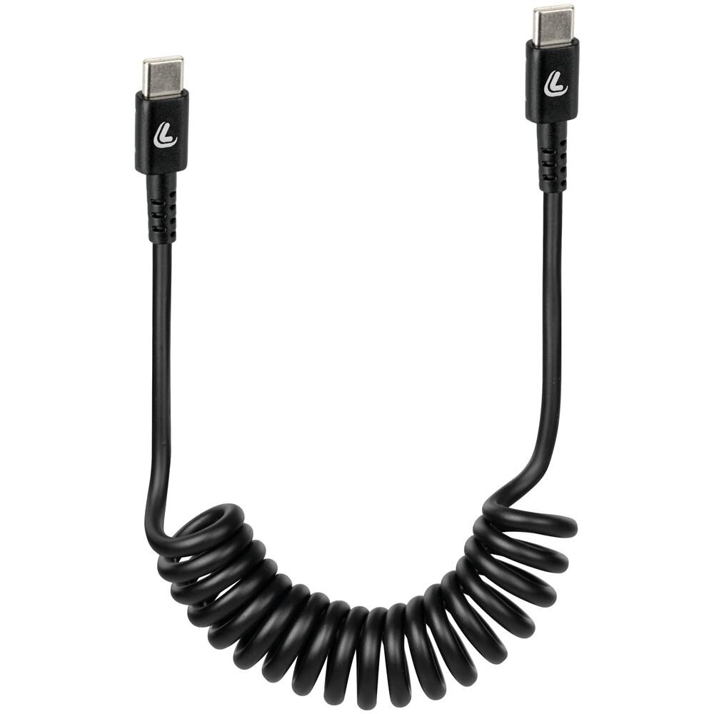 Cavo A Spirale Usb Type-c > Type-c - 100 Cm - Foto 1