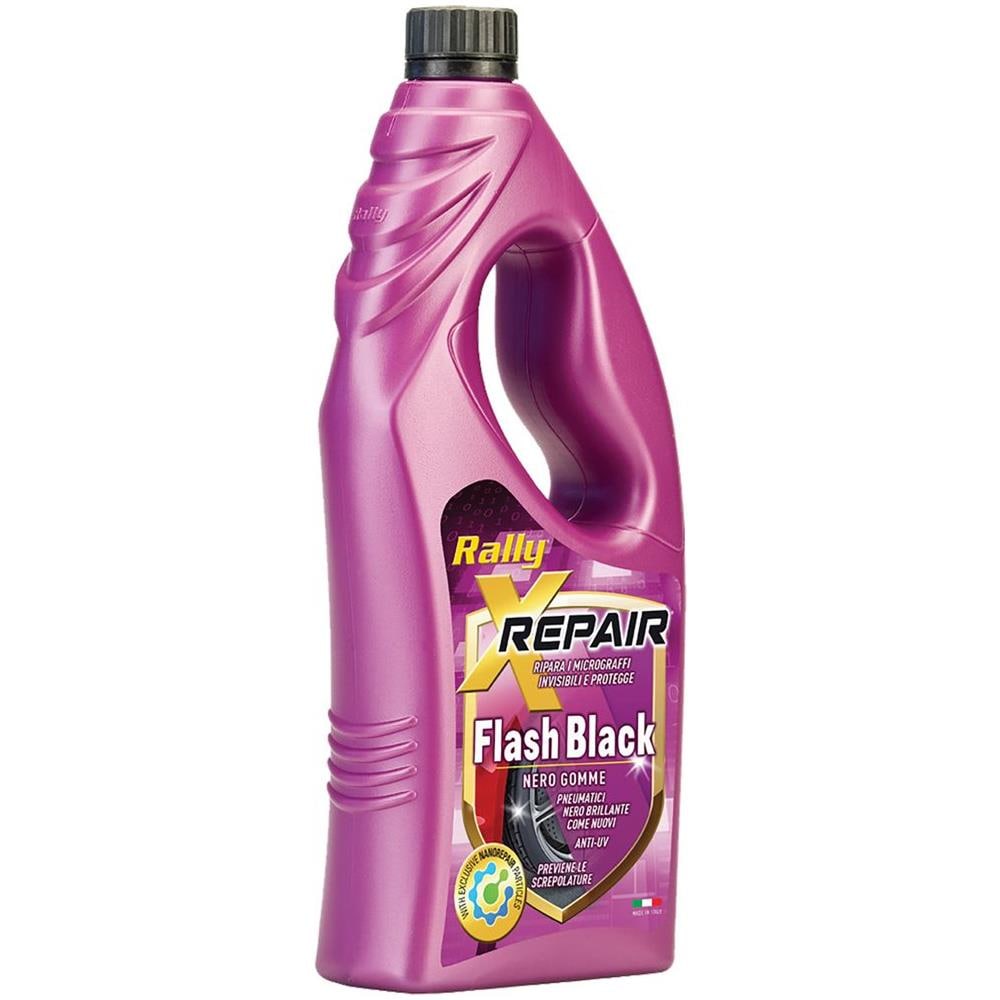 Flash Black 1lt Nero Gomme Xrepair - Foto 1